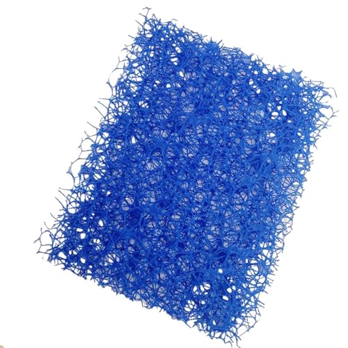 8Pcs Farbe Vintage Aushöhlen Gaze Scrapbooking Dekoration Papier Material DIY Junk Journal Tagebuch Karten Collage Tissue Papier Für Basteln(Deep Blue) von WUYXTO
