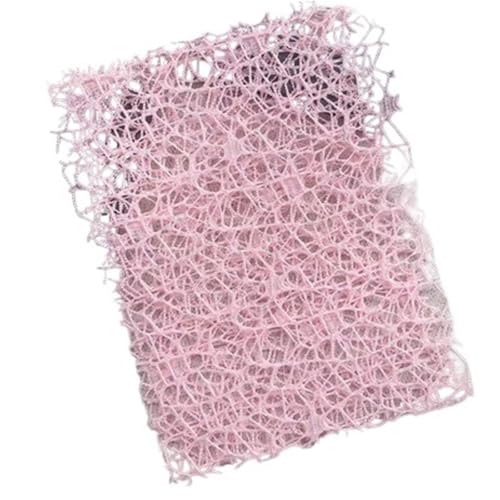 8Pcs Farbe Vintage Aushöhlen Gaze Scrapbooking Dekoration Papier Material DIY Junk Journal Tagebuch Karten Collage Tissue Papier Für Basteln(Pink) von WUYXTO