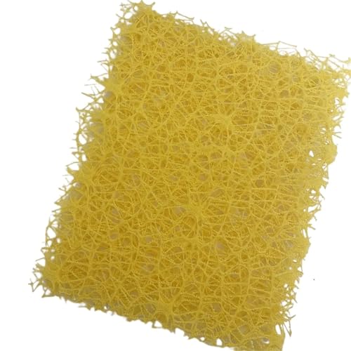 8Pcs Farbe Vintage Aushöhlen Gaze Scrapbooking Dekoration Papier Material DIY Junk Journal Tagebuch Karten Collage Tissue Papier Für Basteln(Yellow) von WUYXTO