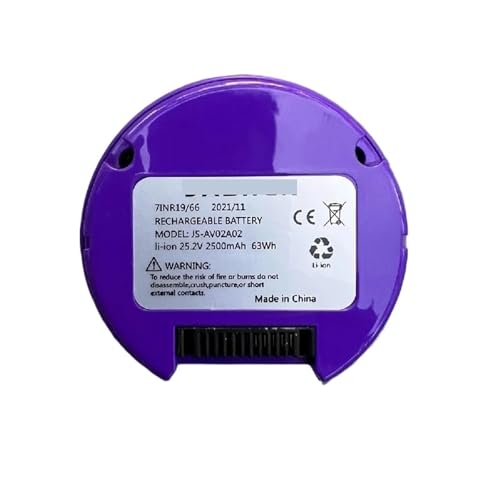 WVGFAUXA 2500 MAh 25,2 V Akku, Kompatibel Mit JASHEN, JS-AV02A02 Handstaubsauger-Akku(2500mAh-1) von WVGFAUXA