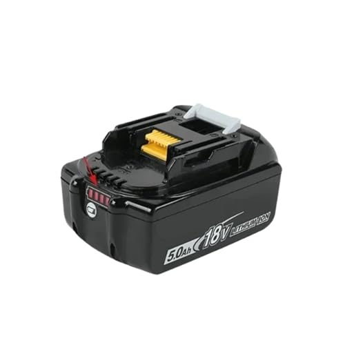 WVGFAUXA Akkupack 6 Ah 5 Ah 3 Ah, Kompatibel Mit Makita 18 V Akku BL1840 BL1830B BL1850B BL1850 BL1860 BL1815, Ersatz-Lithium-Akku(5AhX1-10C) von WVGFAUXA