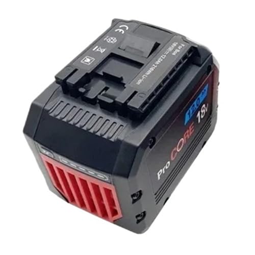WVGFAUXA Akkus for Elektrowerkzeuge, 8 Ah, 10 Ah, 12 Ah, 15 Ah, ProCORE-Ersatzakku, Kompatibel Mit 18-V-Akku-Werkzeugen Von Bosch BAT609 BAT618 GBA18V, Hochleistungs-5C-Powerzelle(1pc 12AH) von WVGFAUXA