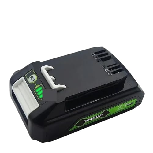 WVGFAUXA Lithiumbatterie, Kompatibel Mit Greenworks, 24 V, 5,0 Ah, Lithium-Ionen-Batterie(24V GLB-4.0Ah X 1) von WVGFAUXA