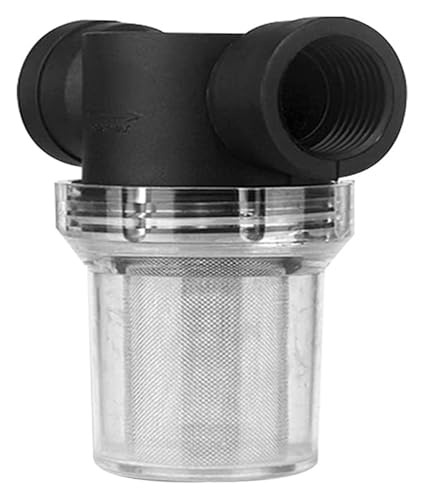 Saugschlauchfilter, Ansaugfilter, 1 Stück Inline-Mesh-Sieb, Wasserpumpenfilter, Bewässerungs-High-Flow-Pipeline-Filter, Gartenanschlüsse(1/2") von WWBPOIUY