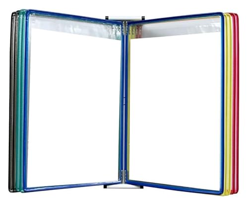a4 wandmontierter dokumentenhalter, Wandmontierter Aktenhalter, Flipchart-Ständer A4, wandmontierter Display-Aktenhalter(13x9x3.9IN) von WWBPOIUY