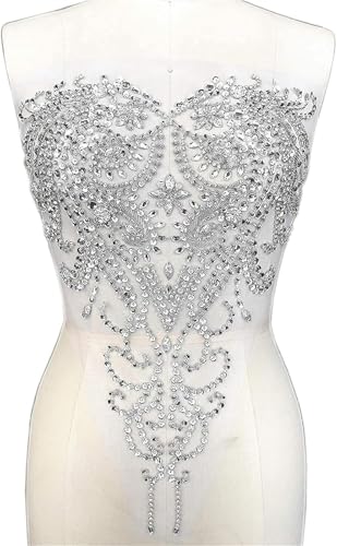 applique,applique blumen,nähen blumen applique, Aufnähende Pailletten-Strass-Miederapplikationen for Hochzeit, Braut, Hochzeit, Ballkleid, 32 x 51 cm applique,applique blumen,nähen blumen applique, Aufnähende Pailletten-Strass-Miederapplikationen for Hochzeit, Braut, Hochzeit, Ballkleid, 32 x 51 cm von WWBPOIUY