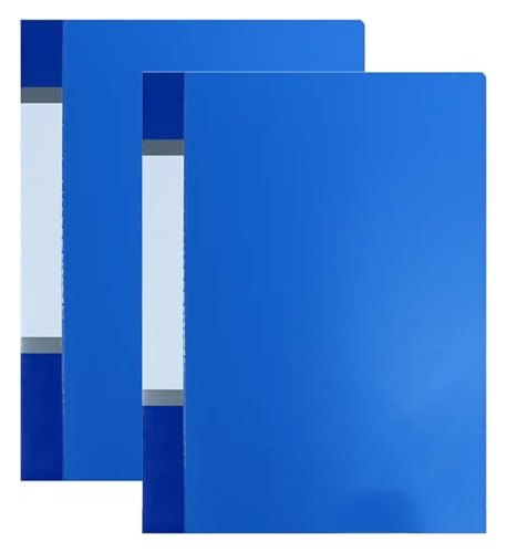 kunststoffhüllen-mappe,a4-mappe, 2 Stück A3 Präsentationsmappen mit Taschen, Präsentationsmappen, Projektmappen, Dokumentenmappen for Büro, Zuhause, Schule(20 pocket) von WWBPOIUY