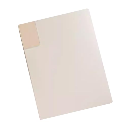 kunststoffhüllen-mappe,a4-mappe, Ordner, Sichtbuch-Präsentationsprojektordner mit 60 Taschen, Dokumentenordner for Präsentationen, Schulbüro-Ablagedokument(White) von WWBPOIUY