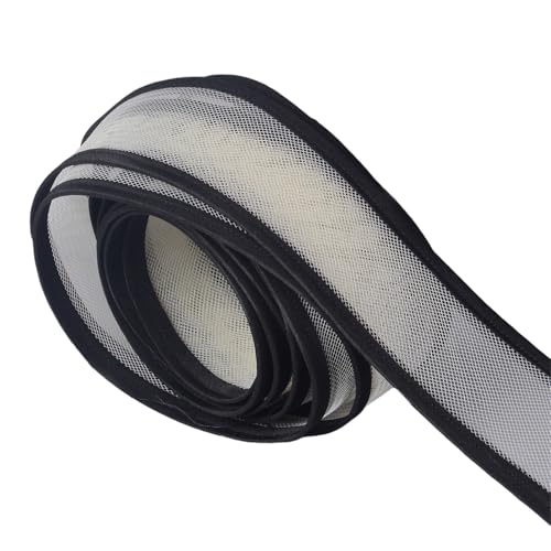 5 cm breites Netz-Bindeband, Tüllband, Sinamay-Hut, Bindeband für Schleife, Stirnband, Projektmaterialien, Netzgewebe 5 cm breites Netz-Bindeband, Tüllband, Sinamay-Hut, Bindeband für Schleife, Stirnband, Projektmaterialien, Netzgewebe von WWHJR