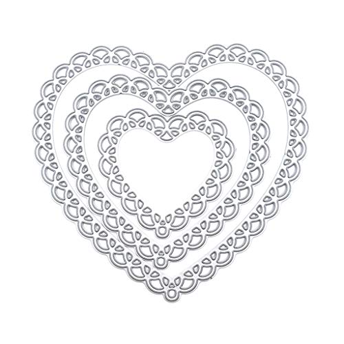 Metall-Stanzformen für Scrapbooking, Basteln, Papierkartenherstellung, Stanzrahmen, geprägte Schablone, Stanzformen und Stempel-Sets von WWHJR