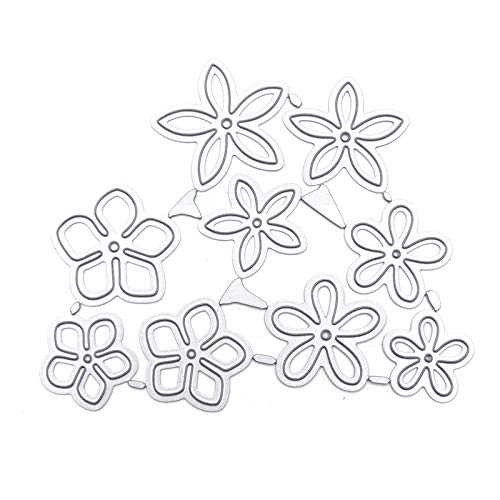 Metall-Stanzschablone für Scrapbooking, Album, Stempel, Papier, Karten, Prägung, Dekoration, Stanzformen für Scrapbooking, Kartenherstellung, Buchstabenschablonen, Stanzformen, Metallschablone von WWHJR