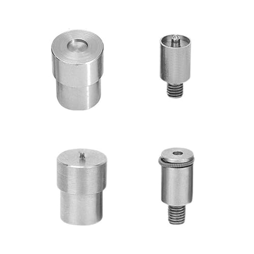 WWHJR Nietknopf-Installationsformen, Verschlüsse, Schnappstanzformen, praktische Handpressformen für Lederhandwerk, einseitige Nieten-Handpresse, Stanzschablonen-Set für einseitige Nieten WWHJR Nietknopf-Installationsformen, Verschlüsse, Schnappstanzformen, praktische Handpressformen für Lederhandwerk, einseitige Nieten-Handpresse, Stanzschablonen-Set für einseitige Nieten von WWHJR