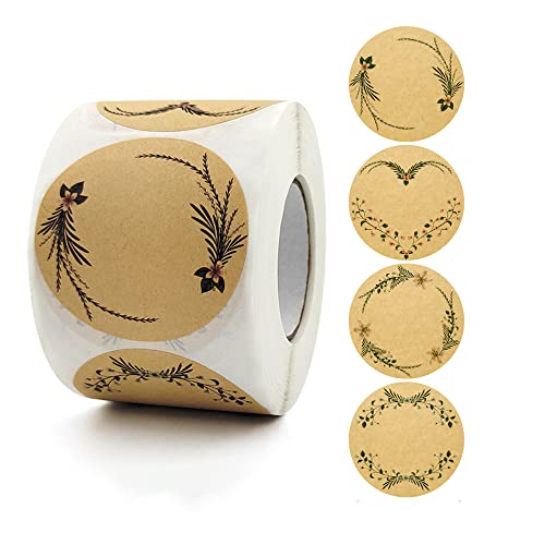 500 Stück Kraftpapier Aufkleber 5cm Etiketten Selbstklebend zum Marmeladenglas Aufkleber Etiketten für Küche Gewürzetiketten 500 Stück Kraftpapier Aufkleber 5cm Etiketten Selbstklebend zum Marmeladenglas Aufkleber Etiketten für Küche Gewürzetiketten von WWZJ
