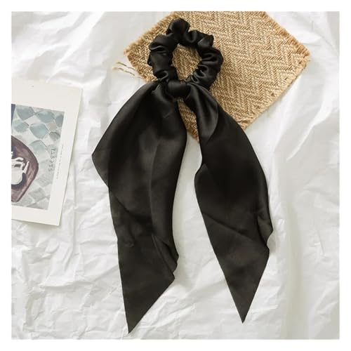 WXBCDS Kopftuch Damen Drucken Chiffon Lange Band Haargummis Frauen Mädchen Pferdeschwanz Schal Elastische Haarbänder Krawatten Haarschmuck(32) von WXBCDS
