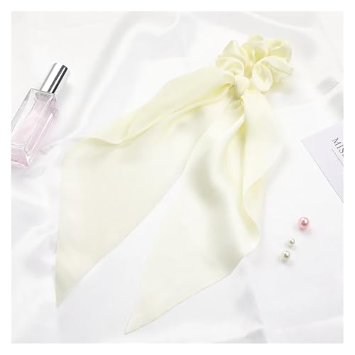 WXBCDS Kopftuch Damen Drucken Chiffon Lange Band Haargummis Frauen Mädchen Pferdeschwanz Schal Elastische Haarbänder Krawatten Haarschmuck(Color-32) von WXBCDS