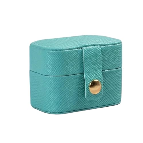 WXBCDS Ringbox Hochzeit Modische Mini-Klassiker-Schmuckschatulle, Mini-Reise, tragbare Ring-Aufbewahrungsbox, zur Aufbewahrung von Ringen, Ohrringen und Geschenken for Mädchen(1) von WXBCDS
