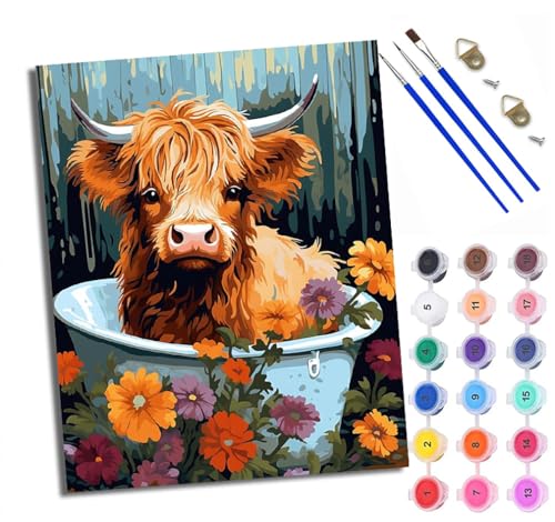 Malen Nach Zahlen Erwachsene Paint by Numbers Malen Nach Zahlen mit Pinseln und Acrylfarben Baño de burbujas fantasma Handgemalte Ölgemälde Leinwand für Home Décor Ohne Rahmen Malen Nach Zahlen Erwachsene Paint by Numbers Malen Nach Zahlen mit Pinseln und Acrylfarben Baño de burbujas fantasma Handgemalte Ölgemälde Leinwand für Home Décor Ohne Rahmen von WXRWANG