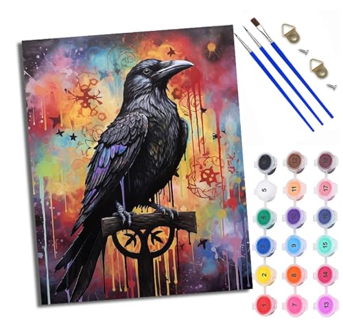 Malen Nach Zahlen Erwachsene Paint by Numbers Malen Nach Zahlen mit Pinseln und Acrylfarben Casa embrujada de Halloween Handgemalte Ölgemälde Leinwand für Home Décor Ohne Rahmen Malen Nach Zahlen Erwachsene Paint by Numbers Malen Nach Zahlen mit Pinseln und Acrylfarben Casa embrujada de Halloween Handgemalte Ölgemälde Leinwand für Home Décor Ohne Rahmen von WXRWANG