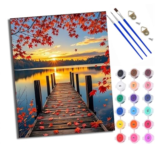 WXRWANG Malen Nach Zahlen ErwachseneJirafas cruzadas DIY handgemaltes Ölgemälde Set für Anfänger und Erwachsene Acrylfarbe Kreative Heimdekoration Geschenk Weihnachten WXRWANG Malen Nach Zahlen ErwachseneJirafas cruzadas DIY handgemaltes Ölgemälde Set für Anfänger und Erwachsene Acrylfarbe Kreative Heimdekoration Geschenk Weihnachten von WXRWANG
