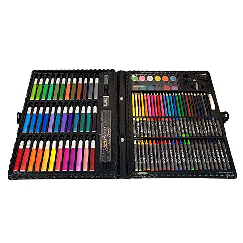 NMSL Mal- und Zeichen-Set, 150-teilig, Farbstifte, Kindergarten, Pinsel-Set für Kinder, Kunstbedarf, Zeichenstifte, Buntstifte NMSL Mal- und Zeichen-Set, 150-teilig, Farbstifte, Kindergarten, Pinsel-Set für Kinder, Kunstbedarf, Zeichenstifte, Buntstifte von WXWJSHMGC