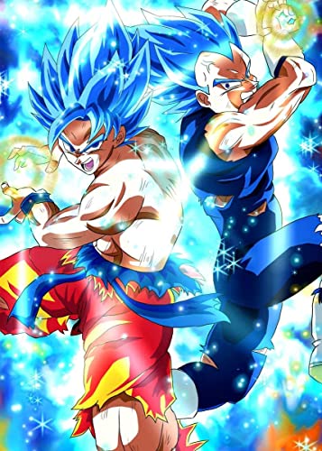 WXZRU 5D Diamond Art Kits for Adults, Dragon Ball Anime Diamond Painting for Kids, Full Drill Cross Stitch Kit for Beginners Wall Art, 30x40cm nM422 WXZRU 5D Diamond Art Kits for Adults, Dragon Ball Anime Diamond Painting for Kids, Full Drill Cross Stitch Kit for Beginners Wall Art, 30x40cm nM422 von WXZRU