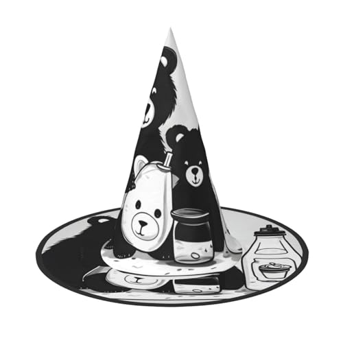 WXZYFP Süßer Milchflaschenbär. Dies ist ein faltbarer und tragbarer Halloween-Hut. von WXZYFP
