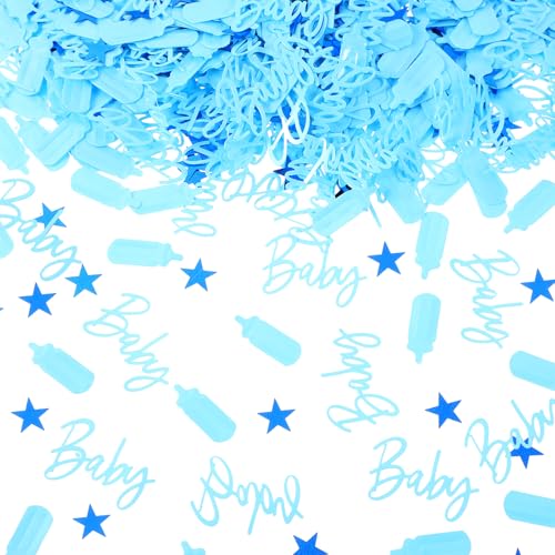 2000 Stück Babyparty Konfetti Partyzubehör zur Enthüllung des Geschlechts Blauer Party Tischdekoration Stern Milchflasche Dekoratives Papier für Taufe Geburtstag Scrapbooking Grußkarte Geschenkbox 2000 Stück Babyparty Konfetti Partyzubehör zur Enthüllung des Geschlechts Blauer Party Tischdekoration Stern Milchflasche Dekoratives Papier für Taufe Geburtstag Scrapbooking Grußkarte Geschenkbox von WY LIGHTING LEVEL