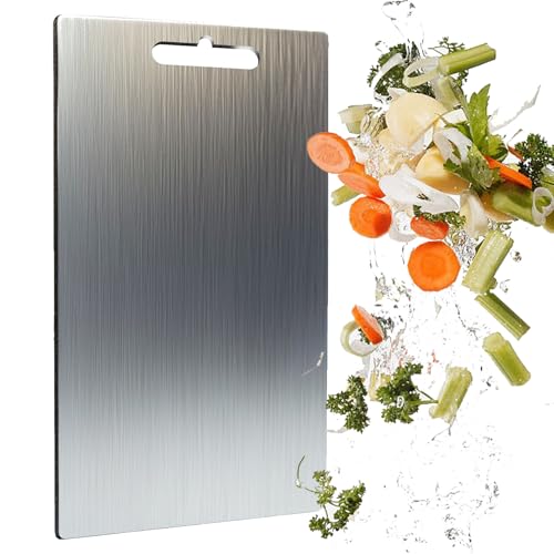 2025 Katuchef Titanium Chopping Board,Titanium Cutting Board for Kitchen,Safe & Clean Cooking with Katuchef Cutting Board (29 * 20CM) von WYDDSX