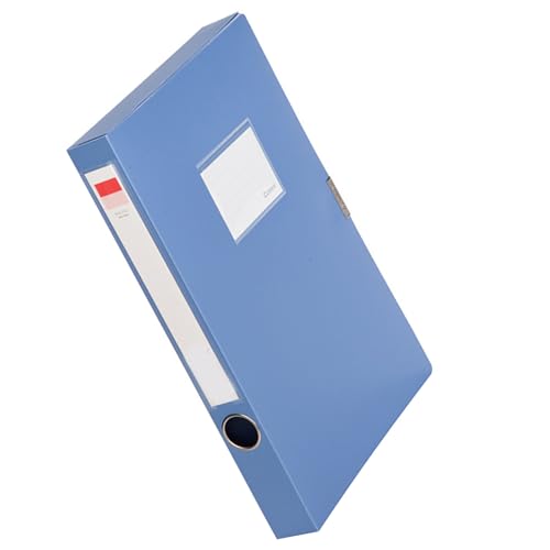 WYLZLKX Aktenordner, Dokumenten-Organizer, Aktenbox, großes Fassungsvermögen, Blau, 35 mm WYLZLKX Aktenordner, Dokumenten-Organizer, Aktenbox, großes Fassungsvermögen, Blau, 35 mm von WYLZLKX