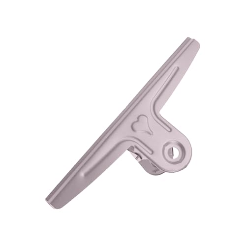 WYLZLKX Edelstahl-Büroklemme, 30 cm lang, große Büroklammer, Aktenklammer für Lebensmittelbeutel, Zeichenbrett, Fotodatei, Quittung, Hellfuchsia WYLZLKX Edelstahl-Büroklemme, 30 cm lang, große Büroklammer, Aktenklammer für Lebensmittelbeutel, Zeichenbrett, Fotodatei, Quittung, Hellfuchsia von WYLZLKX