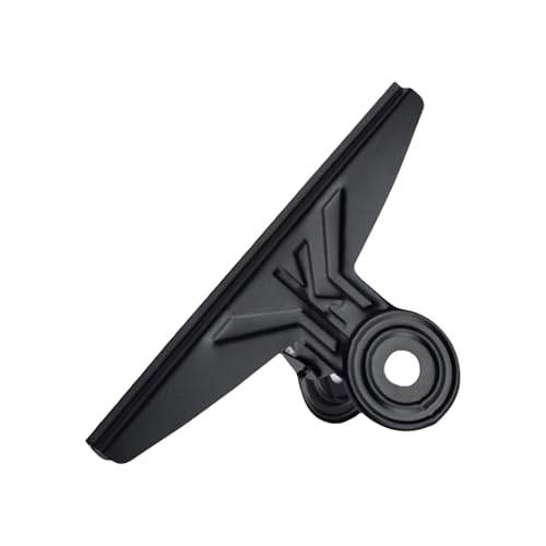 WYLZLKX Metall-Büroklammer, 200 mm lang, groß, für Ordner, Büroklammer, Edelstahl, Aktenklammer, Lebensmittelbeutel, Zeichenbrett, Schwarz WYLZLKX Metall-Büroklammer, 200 mm lang, groß, für Ordner, Büroklammer, Edelstahl, Aktenklammer, Lebensmittelbeutel, Zeichenbrett, Schwarz von WYLZLKX