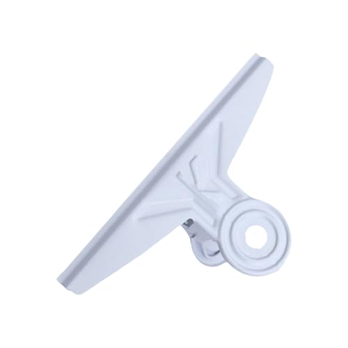 WYLZLKX Metall-Büroklammer, 200 mm lang, groß, für Ordner, Büroklammer, Edelstahl, Aktenklammer, Lebensmittelbeutel, Zeichenbrett, Weiß WYLZLKX Metall-Büroklammer, 200 mm lang, groß, für Ordner, Büroklammer, Edelstahl, Aktenklammer, Lebensmittelbeutel, Zeichenbrett, Weiß von WYLZLKX
