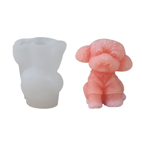 WYLZLKX Silikonformen in Hundeform, Epoxidharz, Silikonformen für Kerzen, Seife, Gips, Dekorationen, Gips-Silikonformen WYLZLKX Silikonformen in Hundeform, Epoxidharz, Silikonformen für Kerzen, Seife, Gips, Dekorationen, Gips-Silikonformen von WYLZLKX