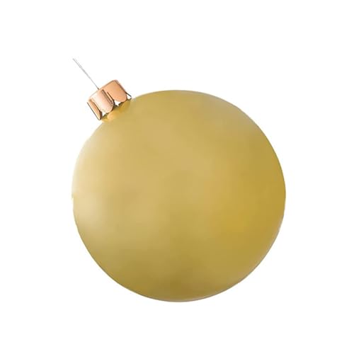 WYLZLKX Weihnachtsballon-Set, hängende Dekorationen, aufblasbarer großer Ballon, Weihnachtsdekoration, Hofdekoration, Partyzubehör, Gold WYLZLKX Weihnachtsballon-Set, hängende Dekorationen, aufblasbarer großer Ballon, Weihnachtsdekoration, Hofdekoration, Partyzubehör, Gold von WYLZLKX