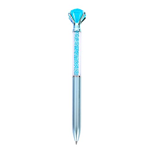WYLZLKX for Creative Kunststoff-Kugelschreiber für Büro, Kristall, Diamant, öliger Stift, Geschenk für Allzweck-Schreibwaren, 1-blau WYLZLKX for Creative Kunststoff-Kugelschreiber für Büro, Kristall, Diamant, öliger Stift, Geschenk für Allzweck-Schreibwaren, 1-blau von WYLZLKX
