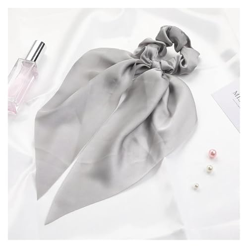 BDXMKS Bandana Damen Drucken Chiffon Lange Band Haargummis Frauen Mädchen Pferdeschwanz Schal Elastische Haarbänder Krawatten Haarschmuck(Color-53) von WYNYMKO