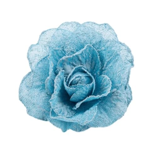 WYNYMKO Raffhalter für Vorhänge Magnetischer Vorhang-Raffhalter, 4 Stück, Blumen-Design, Vorhangschnallen, Halter, Haken, Clip for Heimdekoration, Outdoor, Schlafzimmer, Büro(B5 15.7inch) von WYNYMKO