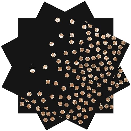 Schwarze Einweg-Servietten, 100 Stück, schwarz und rotgold, Cocktail-Servietten für Party, Bar, Hochzeit, Geburtstag, Abschlussfeier 2023 Schwarze Einweg-Servietten, 100 Stück, schwarz und rotgold, Cocktail-Servietten für Party, Bar, Hochzeit, Geburtstag, Abschlussfeier 2023 von WYQJHKV