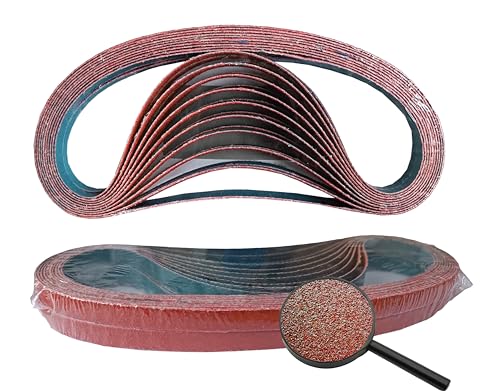 10 St Profi Schleifbänder 9 x 533mm Keramikkorn K60 Schleifband für Edelstahl/Stahl 10 St Profi Schleifbänder 9 x 533mm Keramikkorn K60 Schleifband für Edelstahl/Stahl von WZ-Gatze