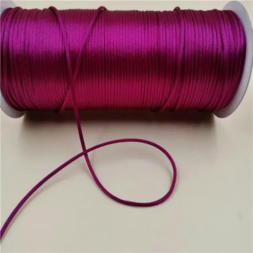 mm geflochtene Makramee-Seide, Makramee-Kordel, Seil, Faden, Draht, DIY, chinesischer Knoten, Satin-Armbänder, Herstellung von Perlen, 10–225 Meter, Lila, 138–10 Meter mm geflochtene Makramee-Seide, Makramee-Kordel, Seil, Faden, Draht, DIY, chinesischer Knoten, Satin-Armbänder, Herstellung von Perlen, 10–225 Meter, Lila, 138–10 Meter von WZBAO