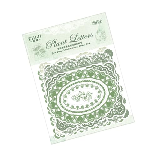 20 Blätter Dekorative Aufkleber Landschaft Aufkleber Retro Stationery Sticker Cocraph Sticker Aufkleber Aufkleber Für Kinder von WZBHCZLJ