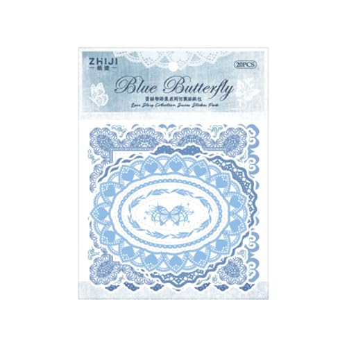20 Blätter Dekorative Aufkleber Landschaft Aufkleber Retro Stationery Sticker Cocraph Sticker Aufkleber Aufkleber Für Kinder von WZBHCZLJ