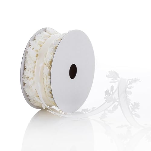 21 Yards Blätter Ribbon 40 Mm Breites Weihnachtsdekorationsbänder Für Weihnachtskranzherstellung Hochzeitsdekoration Verpackung 21 Yards Blätter Ribbon 40 Mm Breites Weihnachtsdekorationsbänder Für Weihnachtskranzherstellung Hochzeitsdekoration Verpackung von WZBHCZLJ