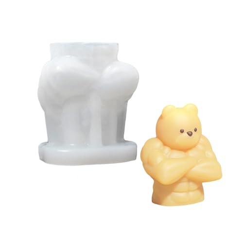 3D Bärenkerze Handwerksform Silikonform Für Einzigartige Handgefertigte Handwerks Epoxidharz Hochzeitsdekoration Making Formen 3D Bärenkerze Handwerksform Silikonform Für Einzigartige Handgefertigte Handwerks Epoxidharz Hochzeitsdekoration Making Formen von WZBHCZLJ