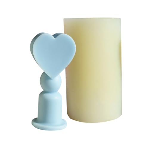 Herzkrücke Silikonkerzenformen Für Epoxidharz Kerzenseife Here Herzkrücke Silikonformen Für Schokoladendessert Herzkrücke Silikonkerzenformen Für Epoxidharz Kerzenseife Here Herzkrücke Silikonformen Für Schokoladendessert von WZBHCZLJ