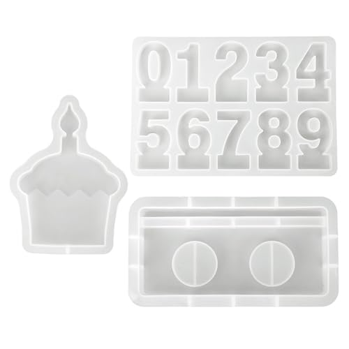 Nummer Cupcake Silikonformen Für Epoxidharz Kerzenständer Teelichthalter Schokoladenform Fondant Kuchen Silikonform Nummer Cupcake Silikonformen Für Epoxidharz Kerzenständer Teelichthalter Schokoladenform Fondant Kuchen Silikonform von WZBHCZLJ