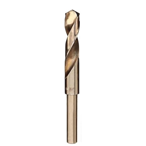 WZFC 1 Stück M35 Kobaltbohrer 1/2 Zoll Durchmesser Reduzierter Schaft HSS-Co 5% Spiralbohrer,16.5mm WZFC 1 Stück M35 Kobaltbohrer 1/2 Zoll Durchmesser Reduzierter Schaft HSS-Co 5% Spiralbohrer,16.5mm von WZFC