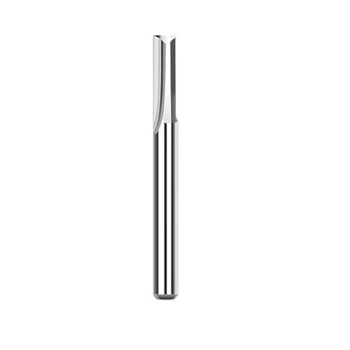 WZFC 10 Pcs Slot Mahlen Cutter CNC Zwei Flöten -Wolfram -Carbid -Gravurbit,10pcs 6x42mm von WZFC