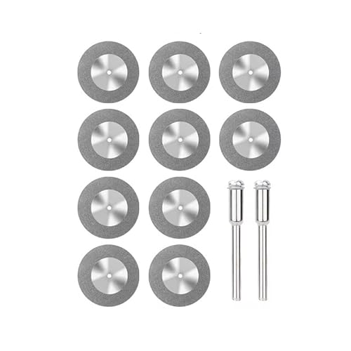 WZFC 10 Stück Diamant-Sägeblatt, Mini-Diamant-Schleifscheibe, Kreissägeblatt Für Drehwerkzeug, Mini-Trennscheibe,18mm 12St WZFC 10 Stück Diamant-Sägeblatt, Mini-Diamant-Schleifscheibe, Kreissägeblatt Für Drehwerkzeug, Mini-Trennscheibe,18mm 12St von WZFC