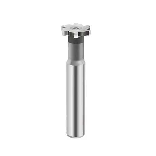 WZFC 1pc T-Slot-Mahlschneider Gerade Shank Wolframstahl T-Typ Cutter Für Metallkarbidnutendmühle,10x2.5x6x65 von WZFC